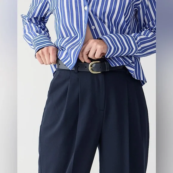 J. Crew Wide-leg essential pant in Italian city wool blend - Picture 2 of 10